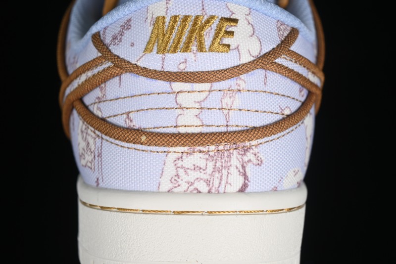 Nike SB Dunk Low Premium "Pastoral Print" Skateboarding Shoes - FN5880-001