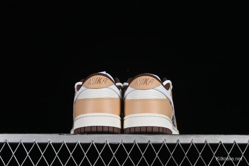 Nike Dunk Low Plaid Variation Retro SB Lace-Up Low-Top Casual Sneakers - DD1503-124