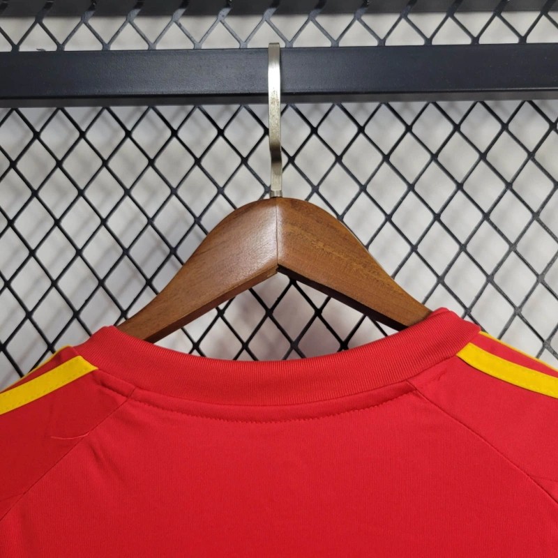 2010 Retro Spain Home Jersey
