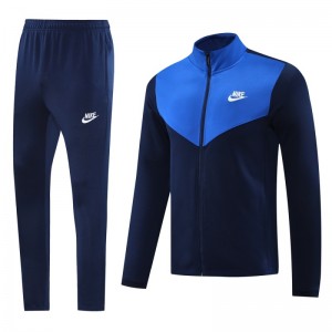 2024 NIKE Navy/Blue Full Zipper Jacket +Long Pants