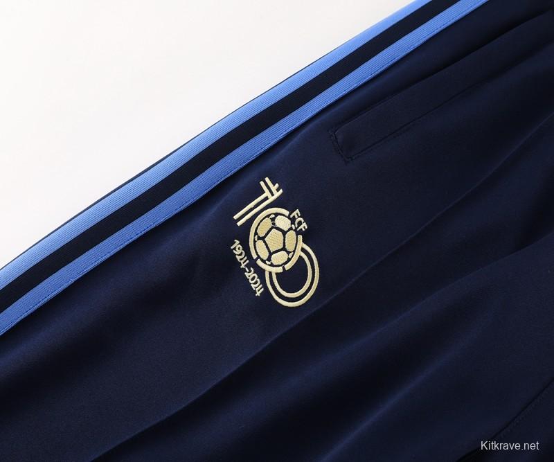 2024 Colombia Navy Full Zipper Jacket +Long Pants