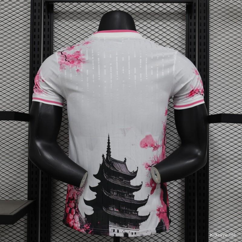 Player Version 2024 Japan Concept Sakura Bolossom Dragon Jersey