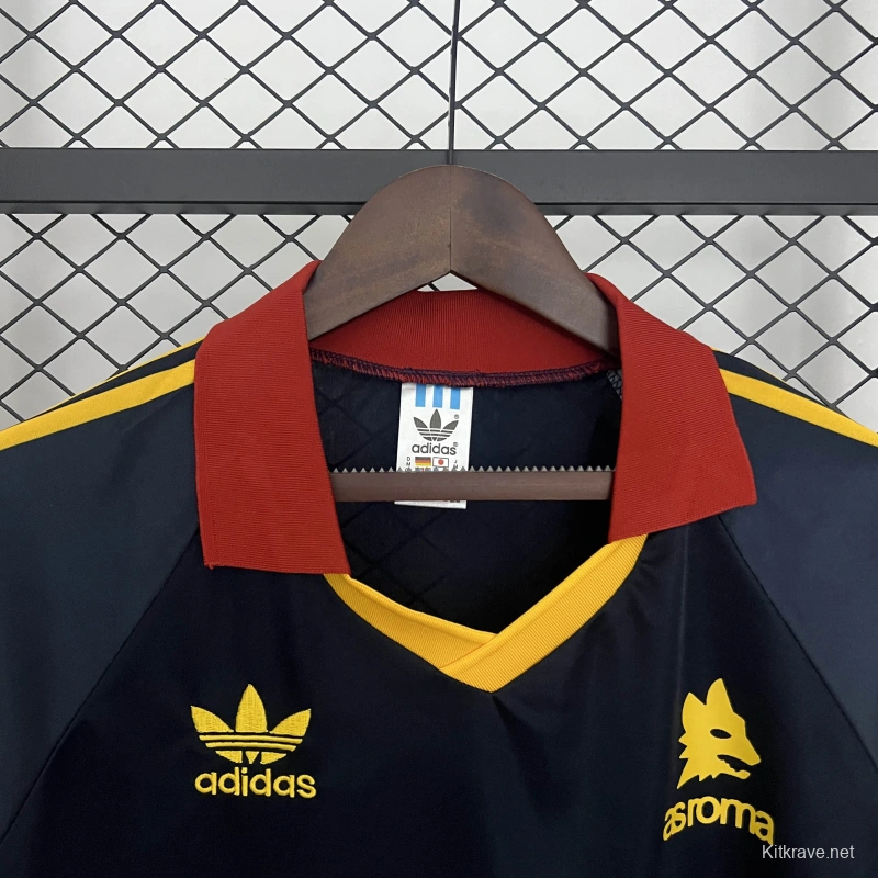 91/92 Retro Roma Away Jersey