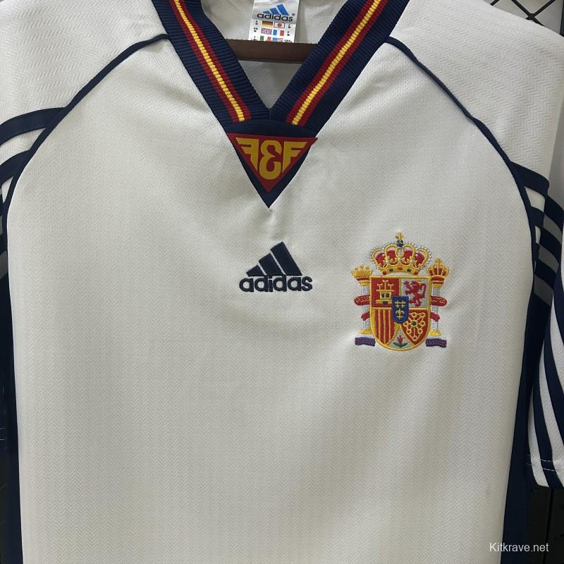 1998 Retro Spain Away Jersey