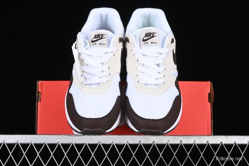 Nike Air Max 1 Retro Running Shoes with Half-Sole Air Cushion - DZ2628-004