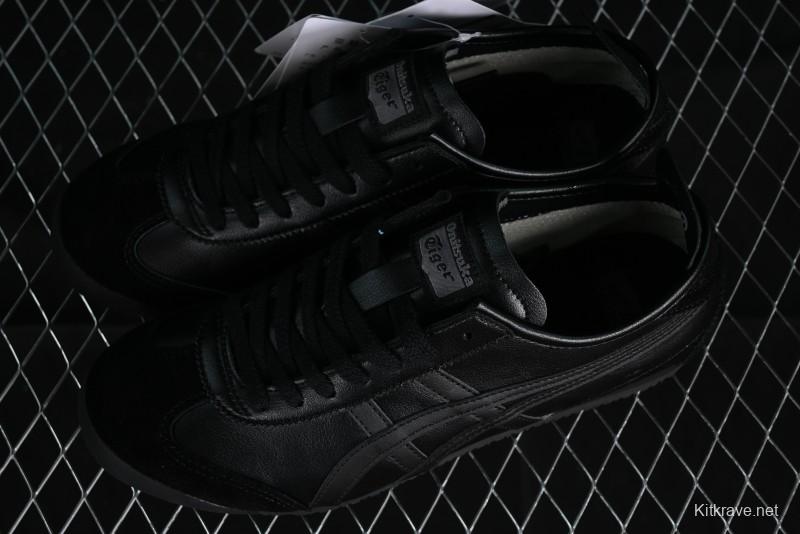Onitsuka Tiger Mexico 66 Low-Top Leather Sneakers for Casual Running - TH4J2L-9090