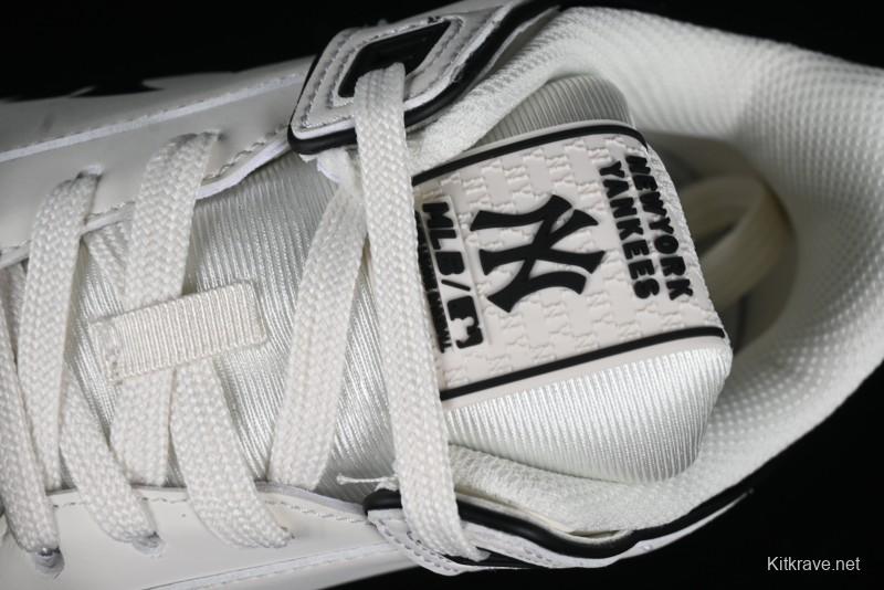 MLB Chunky Liner New York Yankees Hook & Loop Lightweight Platform Sneakers with 6cm Height Increase - 3ASXLMB3N50BKS