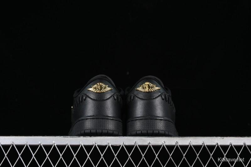 Nike Air Jordan 1 Low "Method of Make" Casual Sneakers with Woven Design - FN5032-007