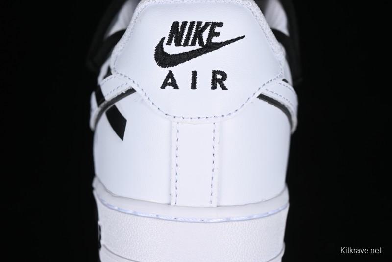 Nike Air Force 1 '07 Low Anime Theme Custom Swoosh Strap Low-Top Casual Sneakers - ZH0316-026