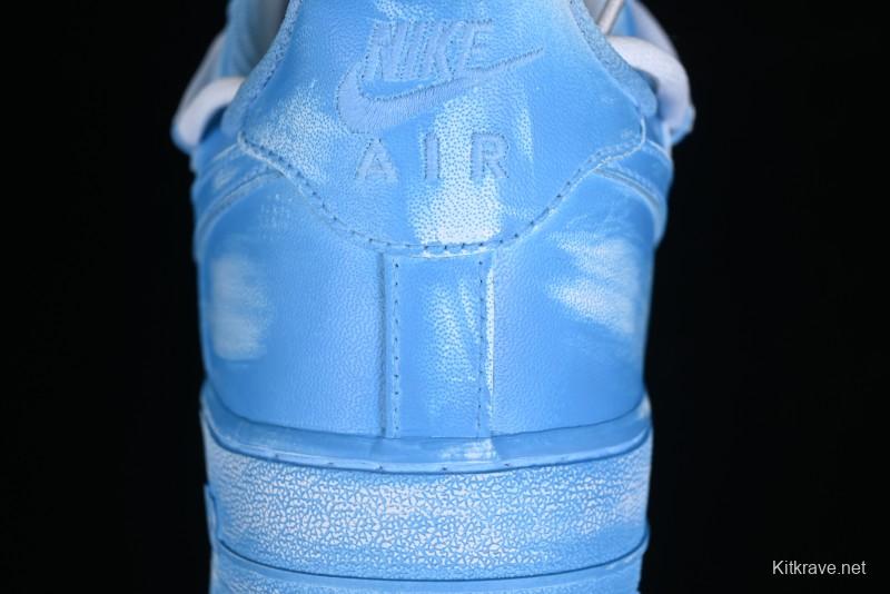 Nike Air Force 1 '07 Low Tie-Dye Blue Casual Sneakers - YY2024-929