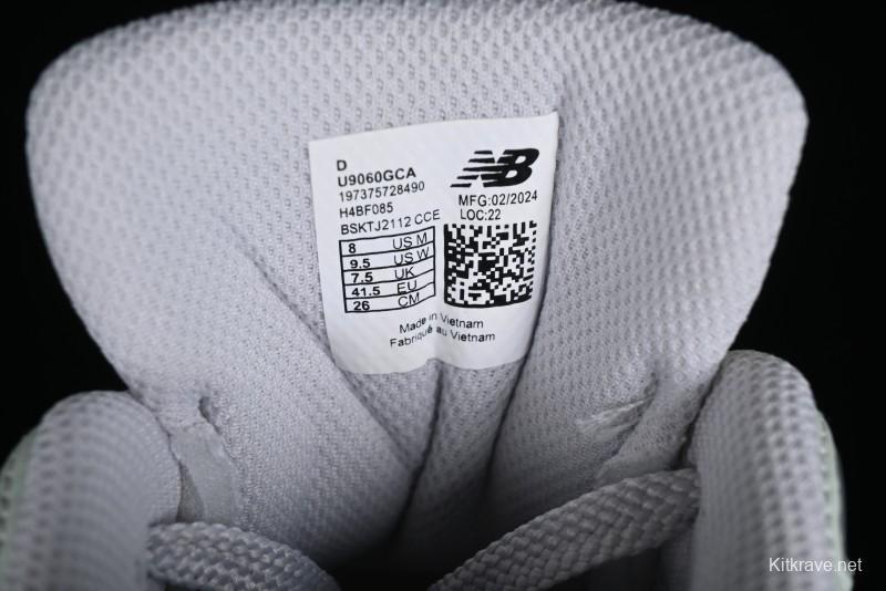 New Balance Joe Freshgoods x New Balance 9060 Retro Running Sneakers with ABZORB Cushioning - U9060GCA