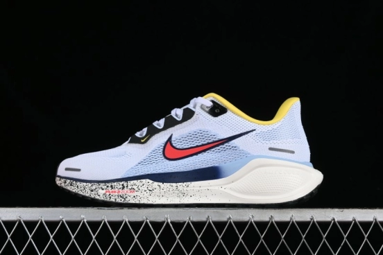 Nike Air Zoom Pegasus 41 Lightweight Breathable Running Shoes with Cushioning - HJ9068-100