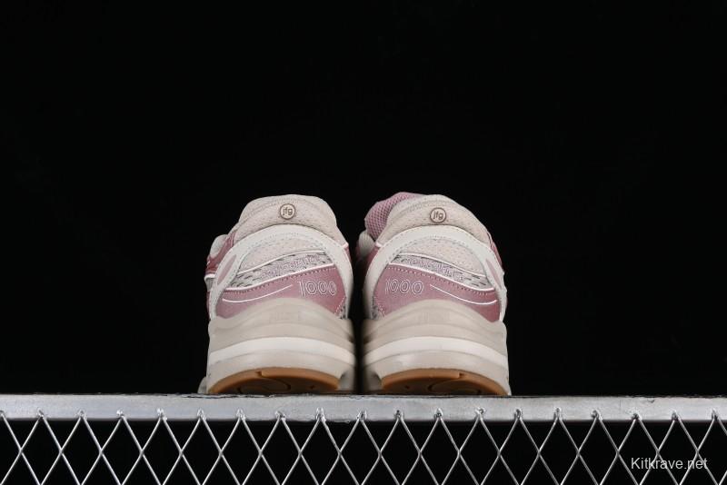 New Balance 1000 Series Retro Dad Style Low-Top Casual Running Shoes - M1000JG1