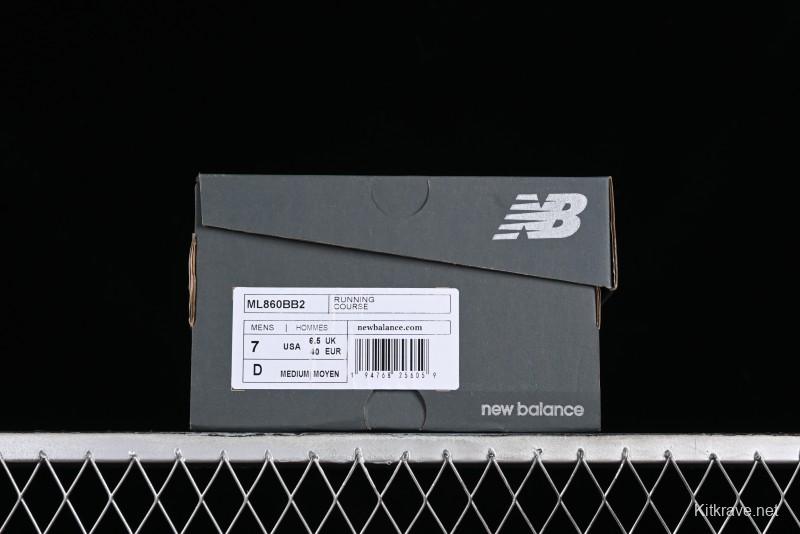 New Balance 860V2 Classic Retro Dad Style Casual Running Shoes - ML860BB2