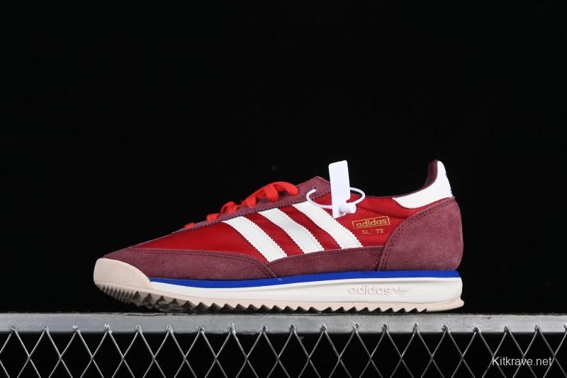 Adidas Originals SL 72 RS Retro Running Shoes with Ecotex Tongue and EVA Midsole - JI1280
