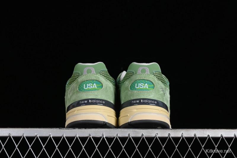 New Balance Made In USA M993 Series Classic Retro Running Shoes - U993GW