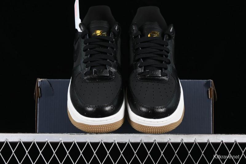 Nike Air Force 1 '07 Low Casual Sneakers with Full-Length Honeycomb Air Cushion - DZ2708-002