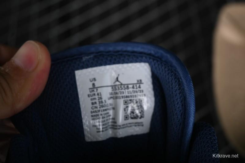 Nike Air Jordan 1 Low AJ1 Casual Lifestyle Sneakers - 553558-414