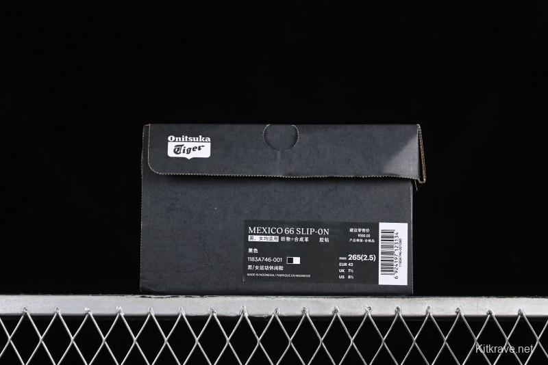 Onitsuka Tiger Mexico 66 Low-Top Canvas Casual Running Shoes - 1183A746-001