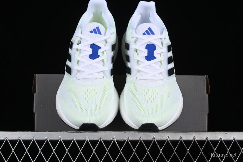 Adidas Pureboost 23 Running Shoes Lightweight Breathable with Full-Length BOOST Cushion - IF2398