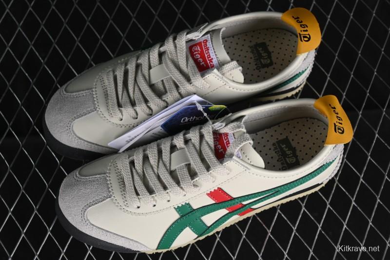 Onitsuka Tiger Mexico 66 Low-Top Leather Running Shoes - 1183C102-201