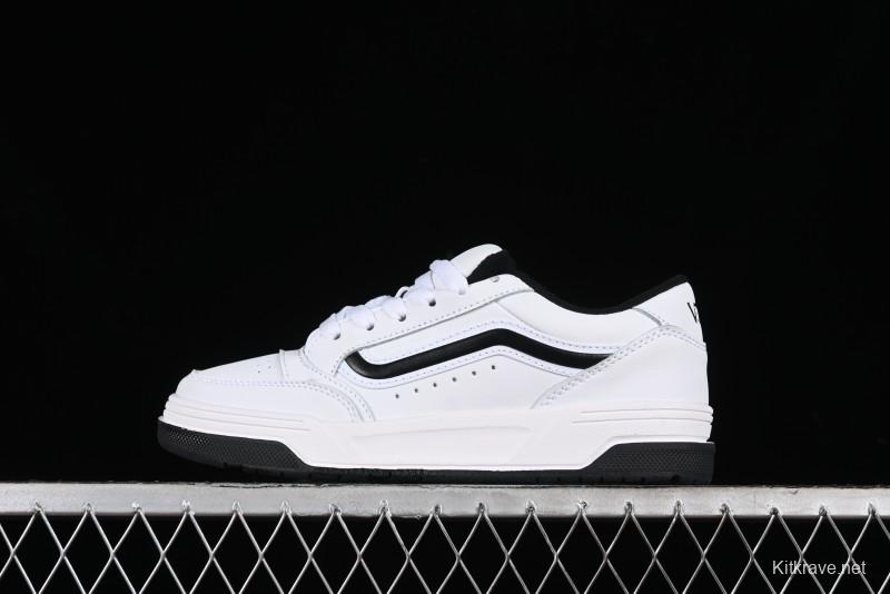 Vans Hylane White Black Retro Skate Shoes - VN000D1JYB2