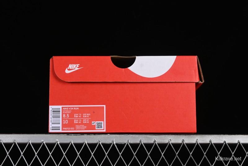 Nike Runtekk Run Retro Low-Top Running Shoes with Cushlon Midsole and Anti-Slip Design - FN6703-002