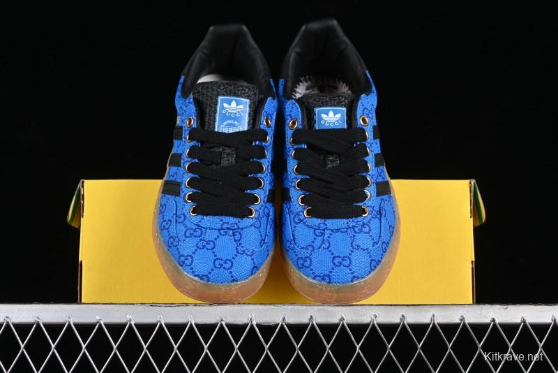 Adidas Originals x Gucci Gazelle Classic Casual Sneakers - HQ8896