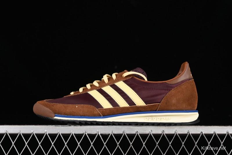 Adidas Originals SL 72 Retro Running Shoes with Ecotex Tongue and EVA Midsole - IE3425