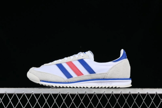 Adidas Originals SL 72 RS Retro Running Shoes with Nylon Upper and Rubber Outsole - FV4430