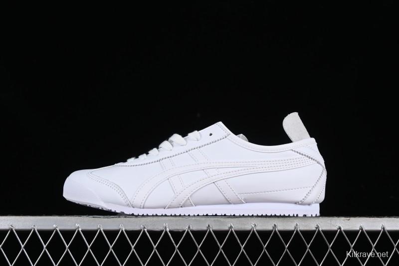 Onitsuka Tiger Mexico 66 Low-Top Leather Sneakers for Casual Running - 1183A844-100