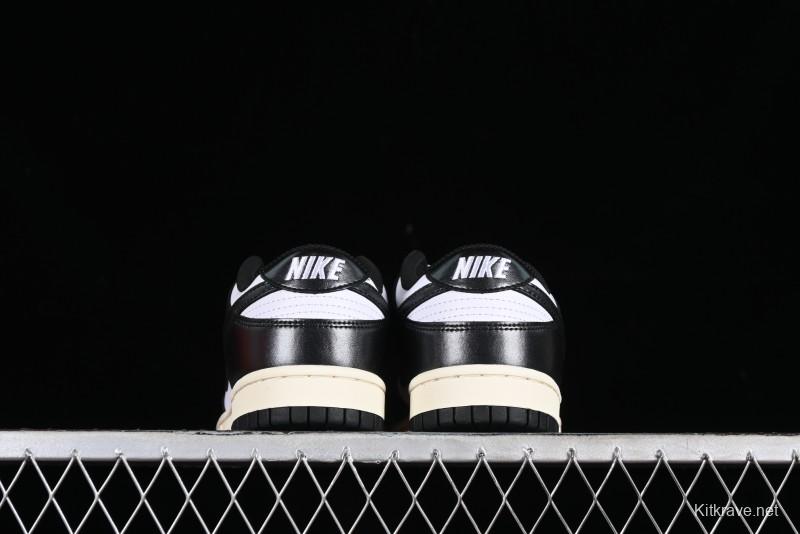 Nike Dunk Low Retro Vintage Panda Casual Sneakers - FQ8899-100