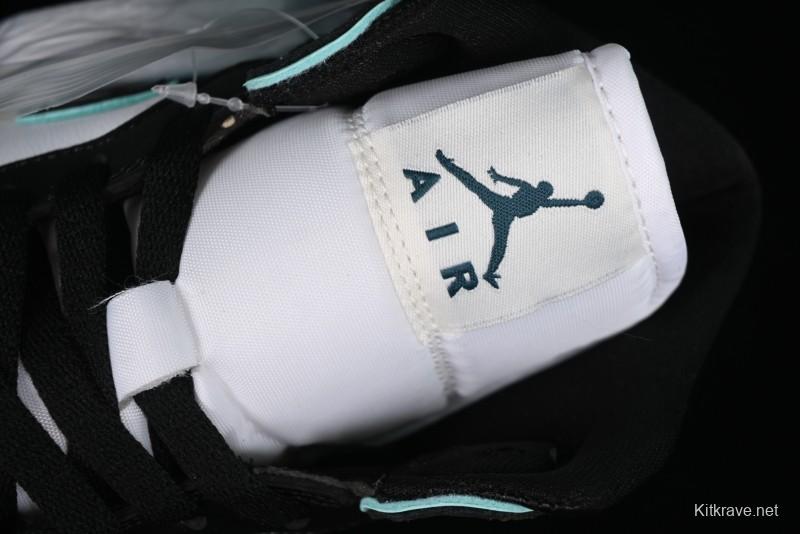 Nike Air Jordan 1 Mid AJ1 Snake Black Green Toe Mid-Top Basketball Shoes - FQ7818-100