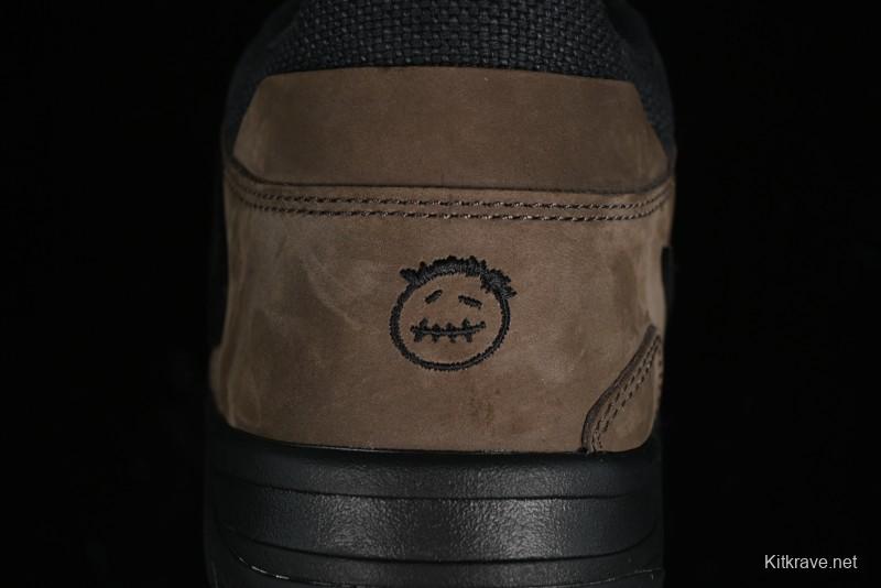 Nike Travis Scott x Jordan Cut The Check AJ1 Basketball Shoes with Velcro Design - FZ8117-204