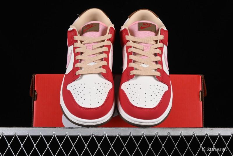 Nike Dunk Low SB Bacon Color Casual Skate Shoes - FB7910-600