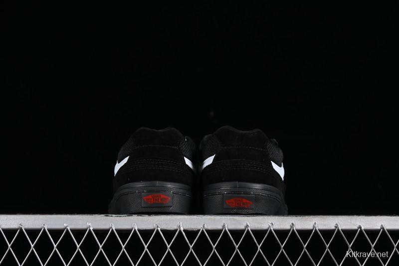 Vans Caldrone Classic Black Retro Skate Shoes - VN0007P9BA2