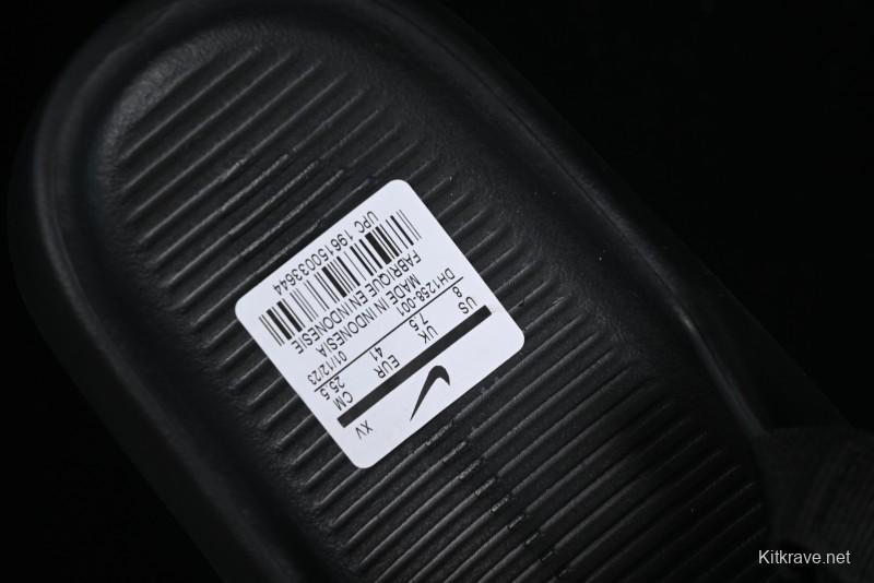 Nike Calm Slide Mule Comfortable Foam Sandals with Textured Footbed - FB2185-001