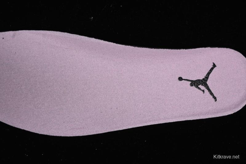 Nike Air Jordan 4 Retro Sneakers in Orchid Pink with Cement Grey Accents - AQ9129-501