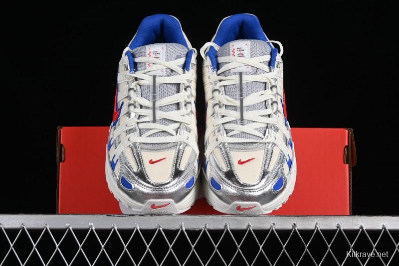 Nike P-6000 Retro Casual Sneakers with Layered Design and Ultra-Lightweight Body - CJ7789-162