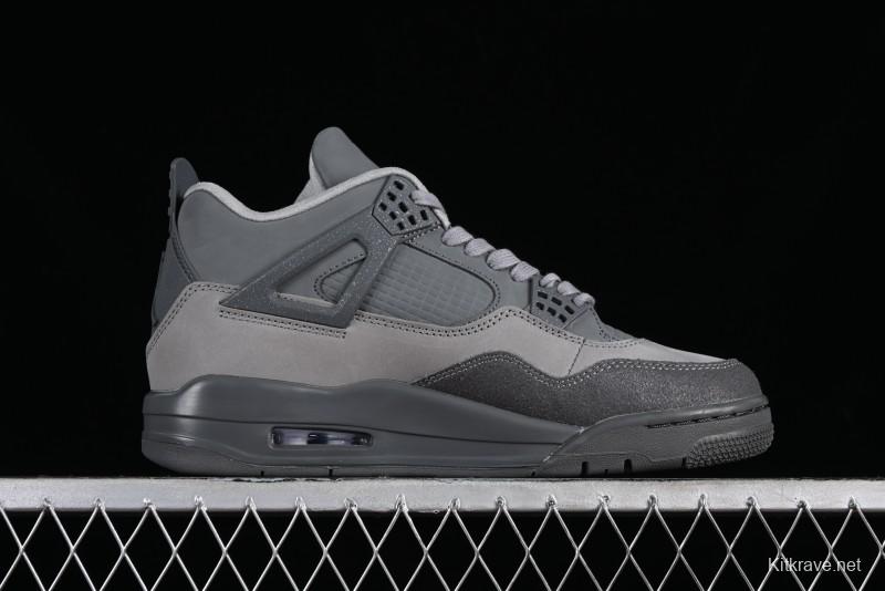 Nike Air Jordan 4 Retro SE "Paris Olympics" Sneakers in Smoked Grey - FQ7928-001
