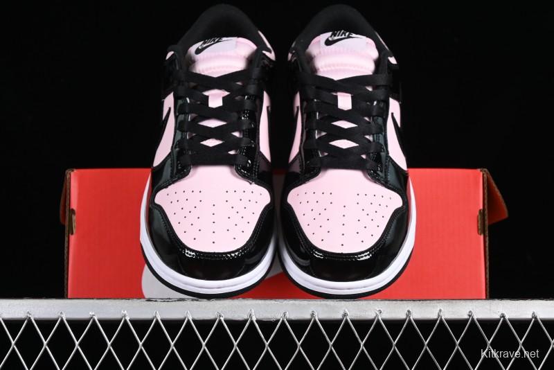 Nike Dunk Low SB Pink Black Casual Skate Shoes - DJ9955-600