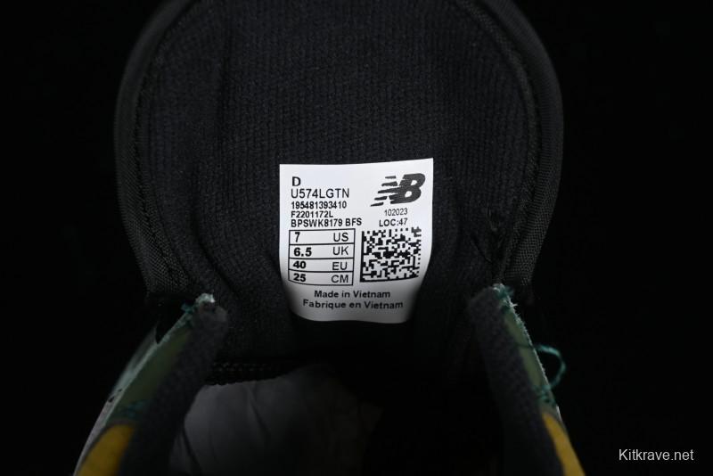 New Balance 574 Series Retro Casual Running Shoes - U574LGTN