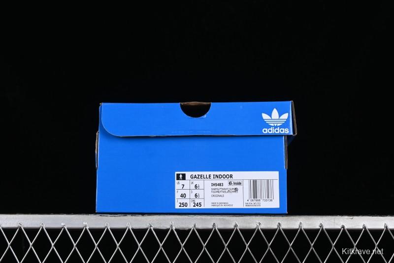 Adidas Originals Gazelle Indoor IH5483 Retro Casual Low-Top Sneakers with Non-Slip and Wear-Resistant Sole