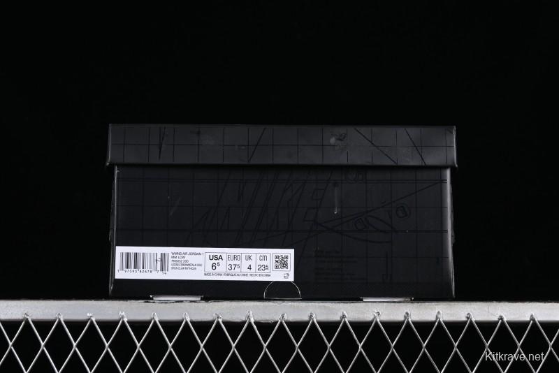 Nike Air Jordan 1 Low "Method of Make" Casual Sneakers in White Gold - FN5032-200