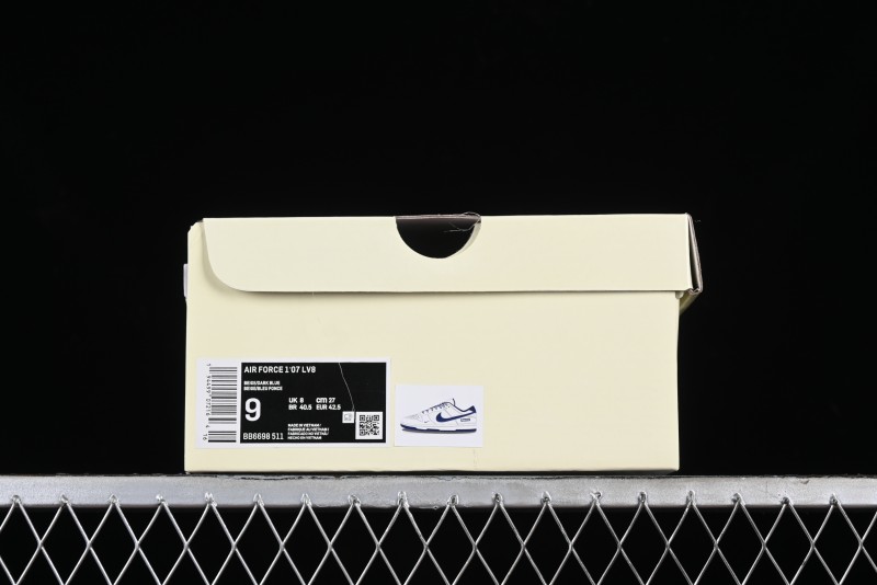 Nike SB Dunk Low Supreme Collaboration - Dark Blue Canvas Anniversary High-End Custom Low-Top Casual Skate Shoes - BB6698-511