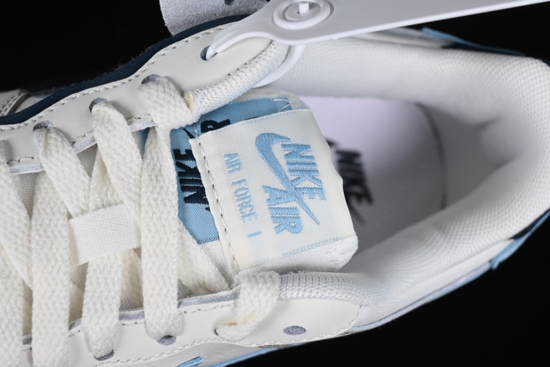 Nike Air Force 1 Shadow Lightweight Elevated Low-Top Versatile Sneakers - DZ1847-107