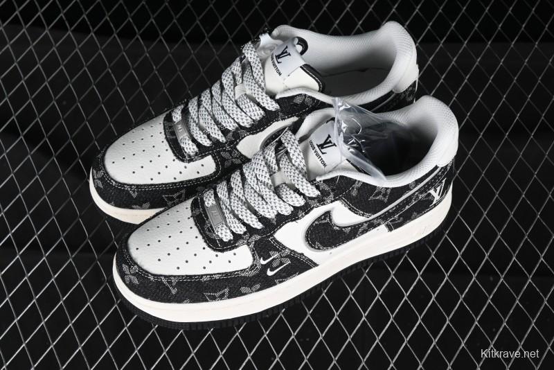 Nike Air Force 1 '07 Low LV Collaboration - Starry Night Black Low-Top Casual Sneakers - SJ2088-002