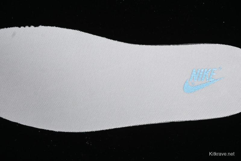 Nike SB Dunk Low Supreme Collaboration - Ice Blue Engraving Anniversary Customized Low-Top Casual Skate Shoes - JJ5688-107