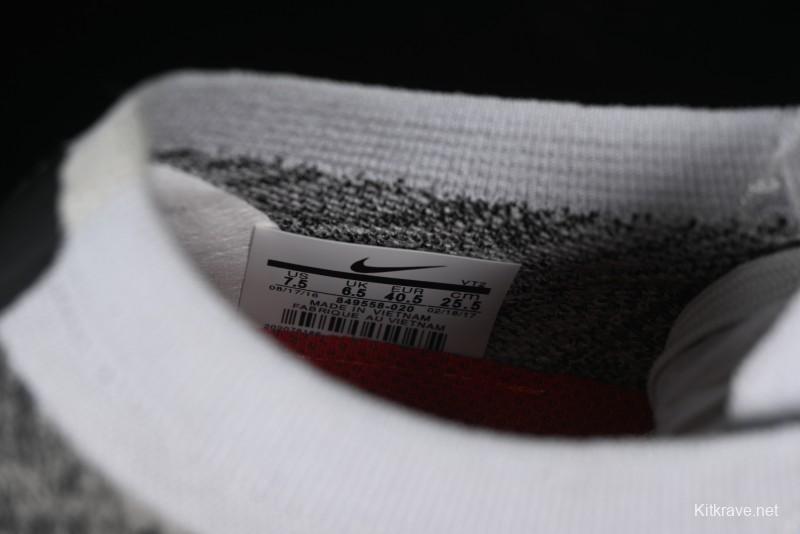 Nike Vapormax Flyknit Breathable Casual Running Shoes with Full-Length Air Cushion - 849558-020