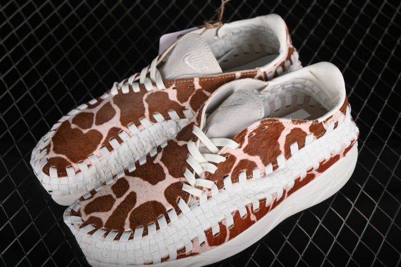 Nike Footscape Woven Asymmetrical Knit Low-Top Lifestyle Sneakers with Nike Air Cushion - FB1959-100